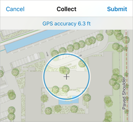 Good GPS accuracy Good GPS accuracy